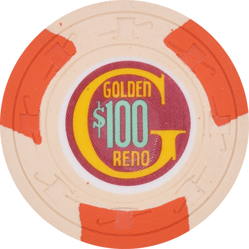 Golden (Club) Casino Reno Nevada $100 Chip 1963