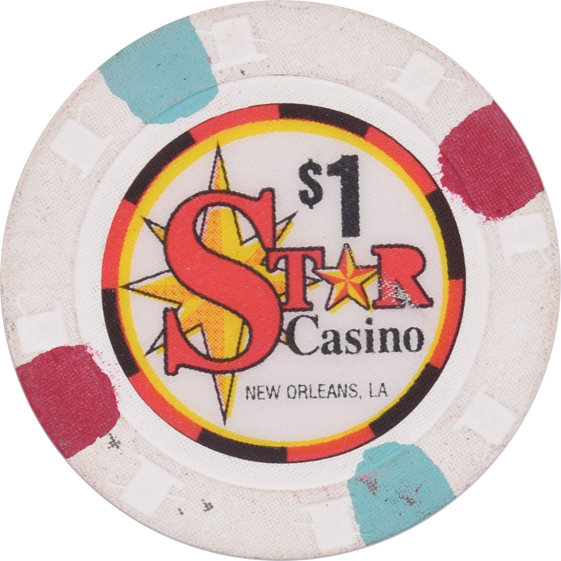 Star - New Orleans Casino New Orleans Louisiana $1 Chip