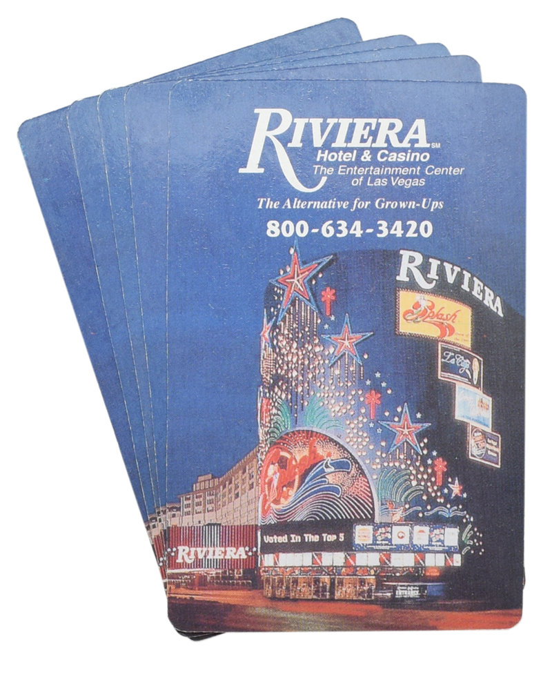 Riviera Casino Las Vegas Gift Shop Playing Card Deck