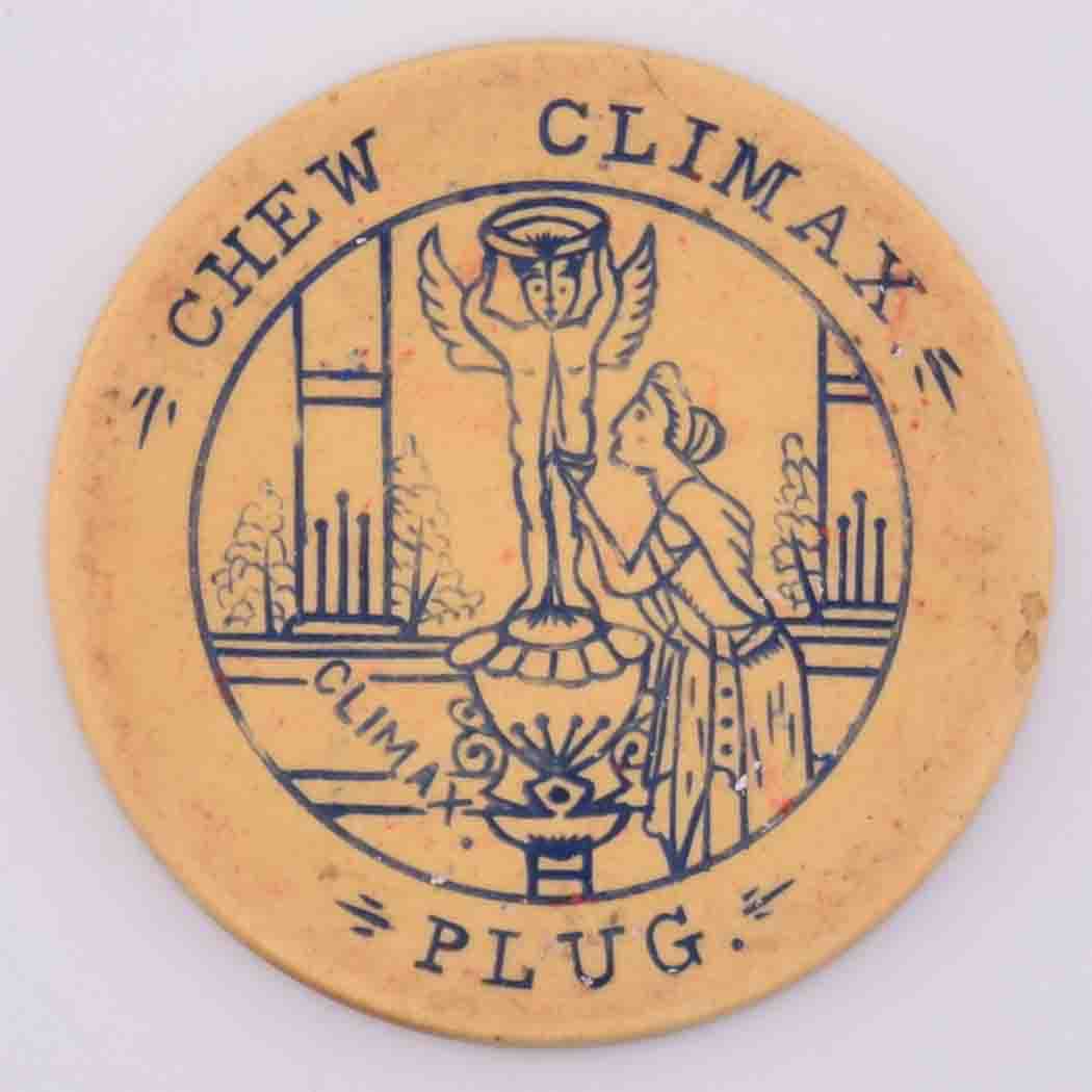 Lorillard Tobacco Co Chew Climax Plug Chip Coin