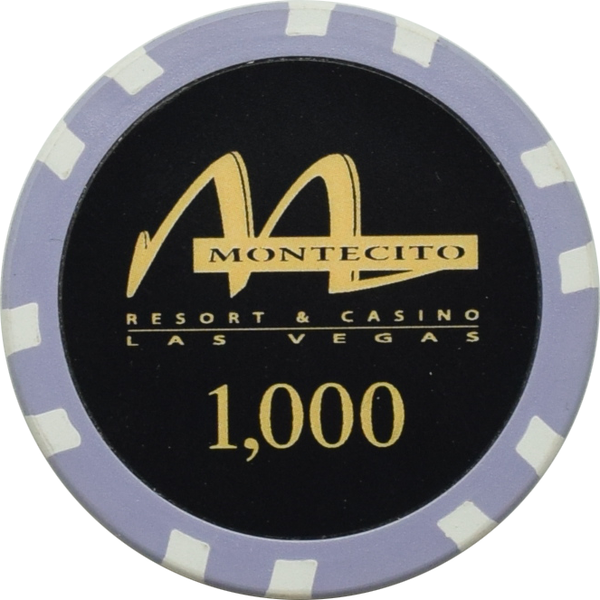 Montecito Casino Las Vegas TV Series Prop $1000 Chip