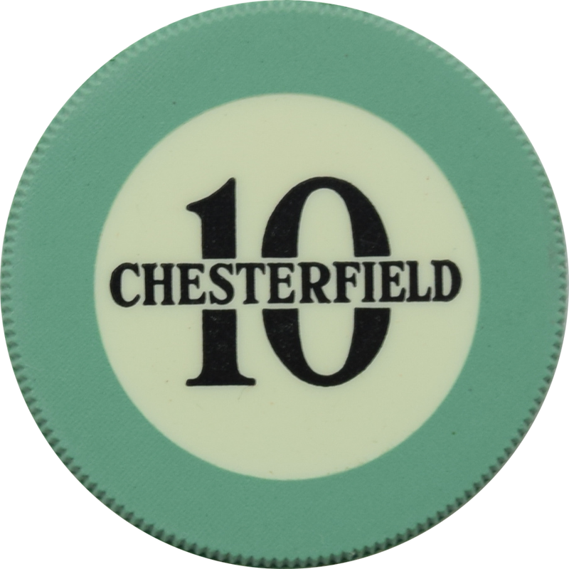 Chesterfield Club Illegal Casino Detroit Michigan $10 Chip