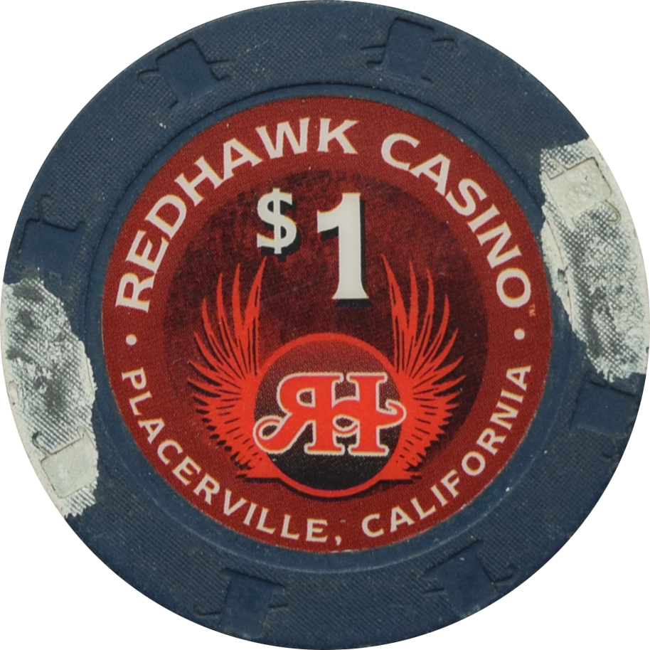 Red Hawk Casino Placerville California $1 Chip