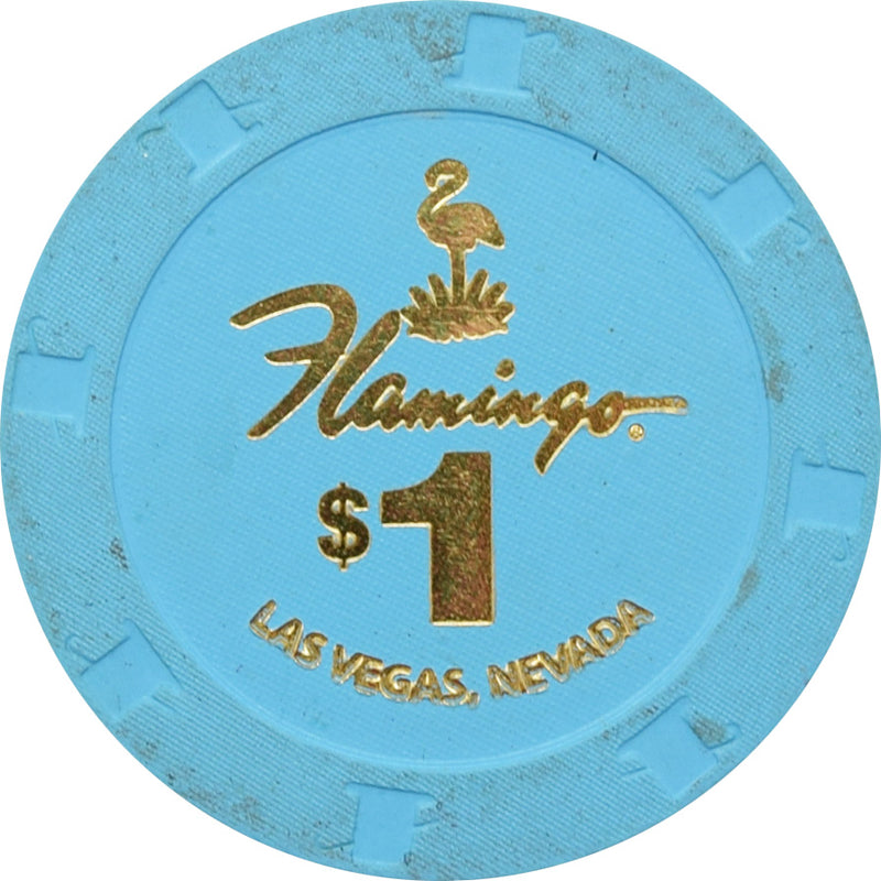 Flamingo Casino Las Vegas Nevada $1 Hot Stamp Chip 2023