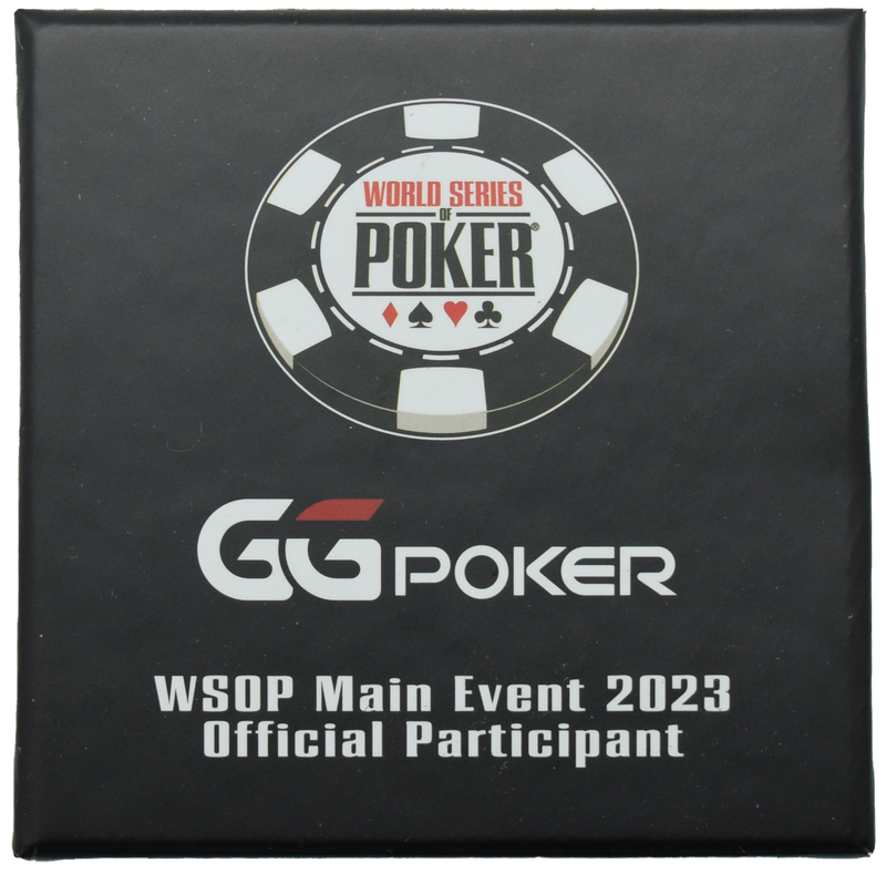 Official 2023 WSOP Main Event Participant Card Guard
