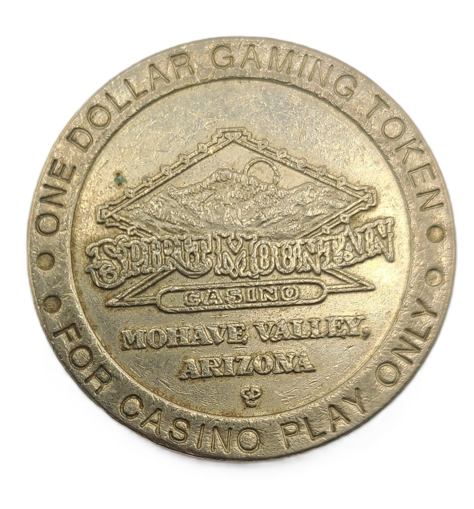 Spirit Mountain $1 Casino Token Mohave Valley Arizona 1995