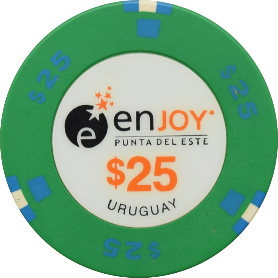 Enjoy Punta del Este Resort and Casino Punta del Este Uruguay $25 Chip