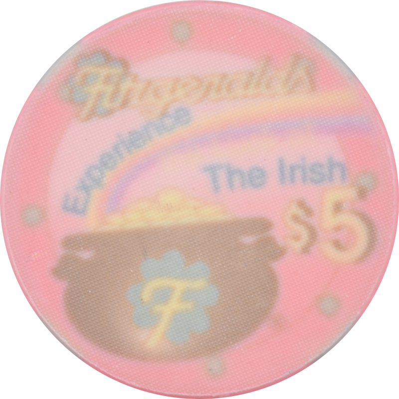 Fitzgeralds Casino Las Vegas Nevada $5 St. Patrick's Day Chip 1996
