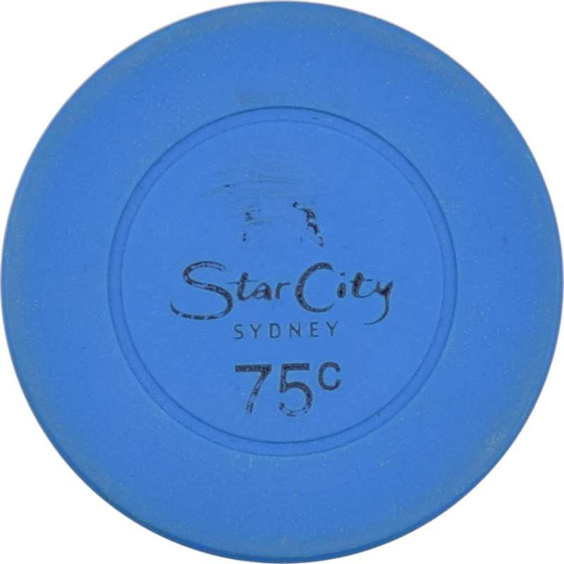 Star City Sydney Casino Pyrmont NSW Australia 75 Cent Chip