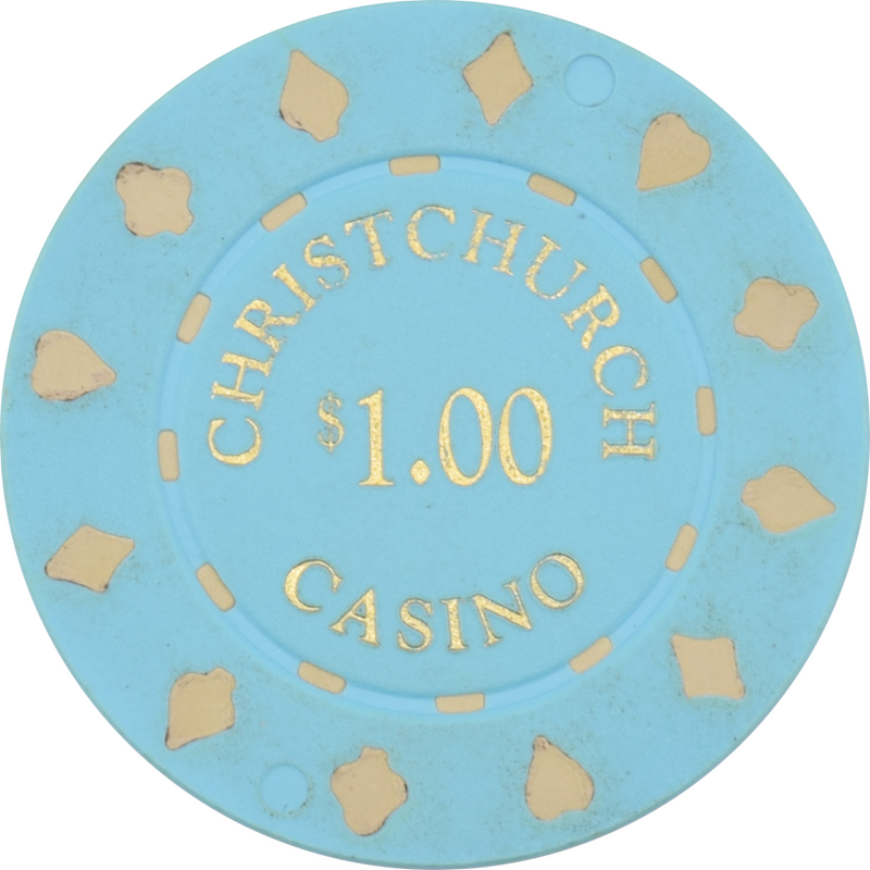 Christchurch Casino Christchurch New Zealand $1 Chip