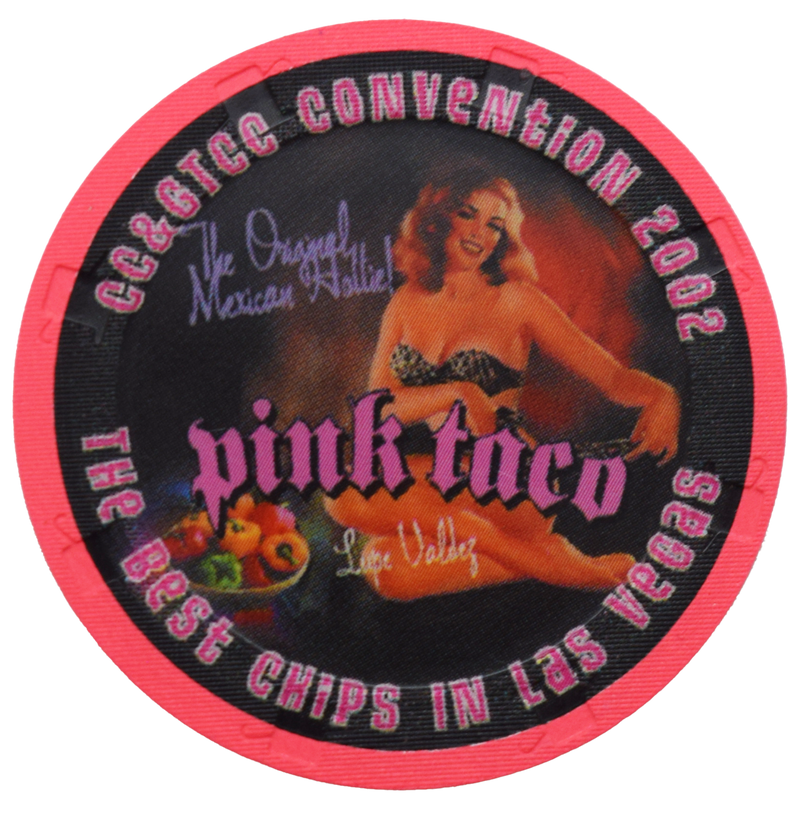 Hard Rock Hotel CG&GTCC Convention 2002 Pink Taco Chip NCV