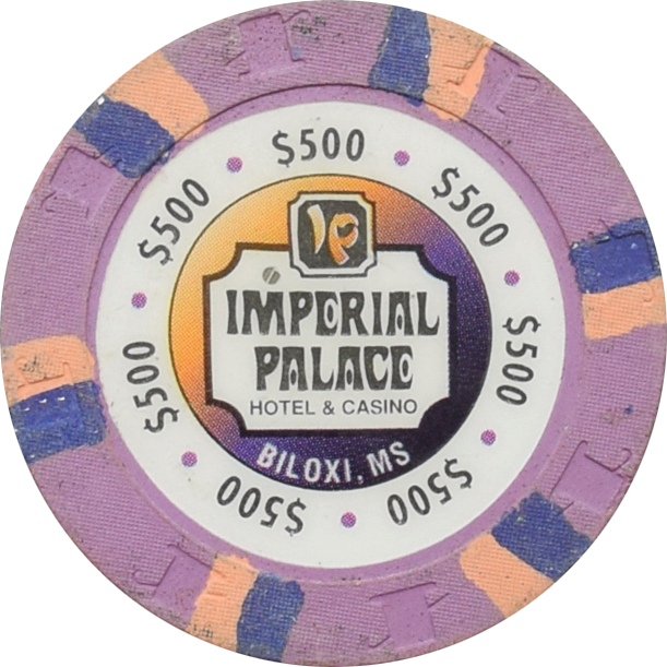 Imperial Palace Casino Biloxi Mississippi $500 Chip