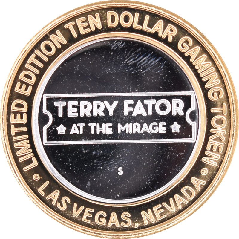 Mirage Casino Las Vegas "Berry" $10 Silver Strike Silver Clad 2012