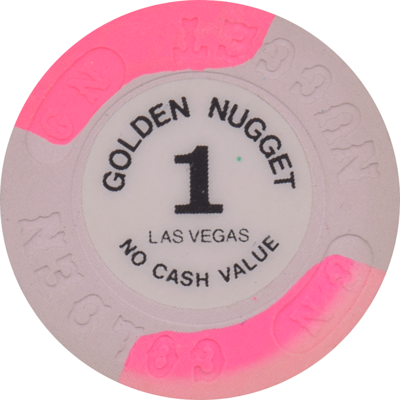 Golden Nugget Casino Las Vegas NV $1 NCV Chip 1989