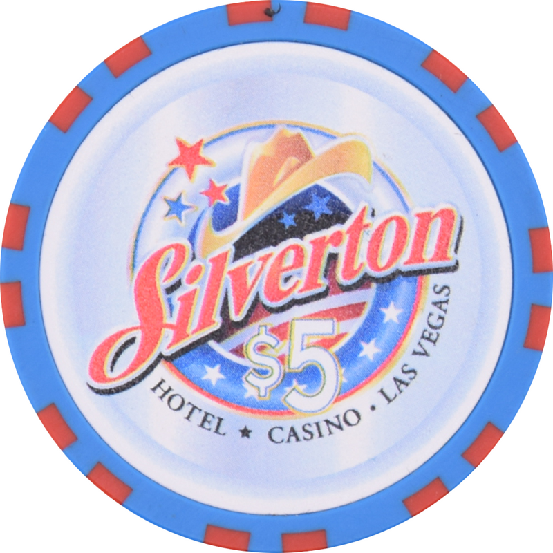 Silverton Casino Las Vegas Nevada $5 President's Day Chip 1998