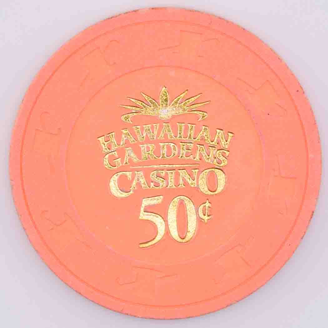 Hawaiian Gardens Casino Hawaiian Gardens California 50 Cent Chip