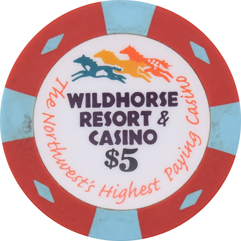 Wildhorse Casino Pendleton Oregon $5 Chip