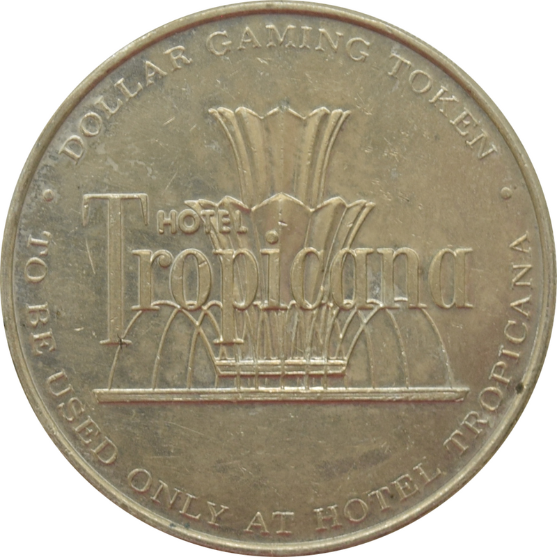 Tropicana Casino Las Vegas Nevada $1 Token 1965