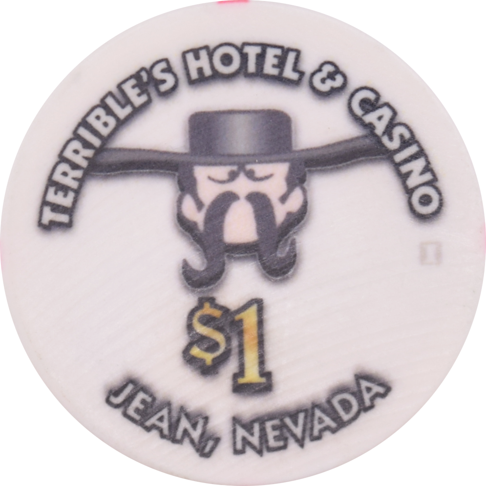 Terrible's Road House Casino Jean Nevada $1 Chip 2018