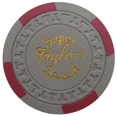 Super Tayler Speed Cicero Illinois Manufacture Poker Chip T Mold