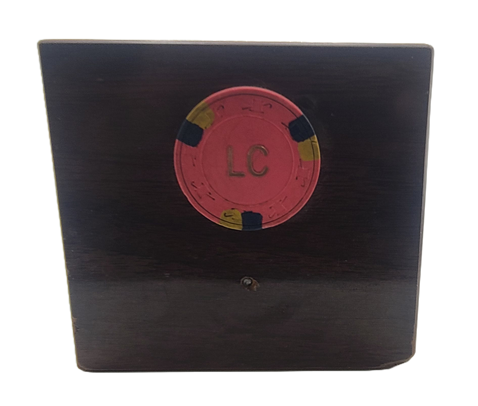 Original Vintage Little Caesars Casino 6 Deck Dealing Shoe Las Vegas Nevada