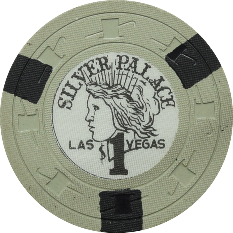 Silver Palace Casino Las Vegas Nevada $1 Chip 1964