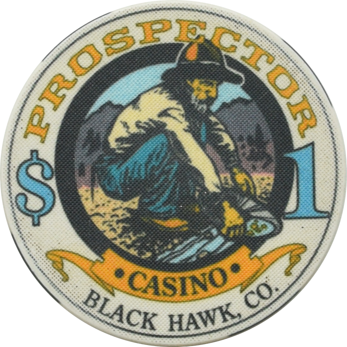 Prospector Casino Black Hawk Colorado $1 Chip