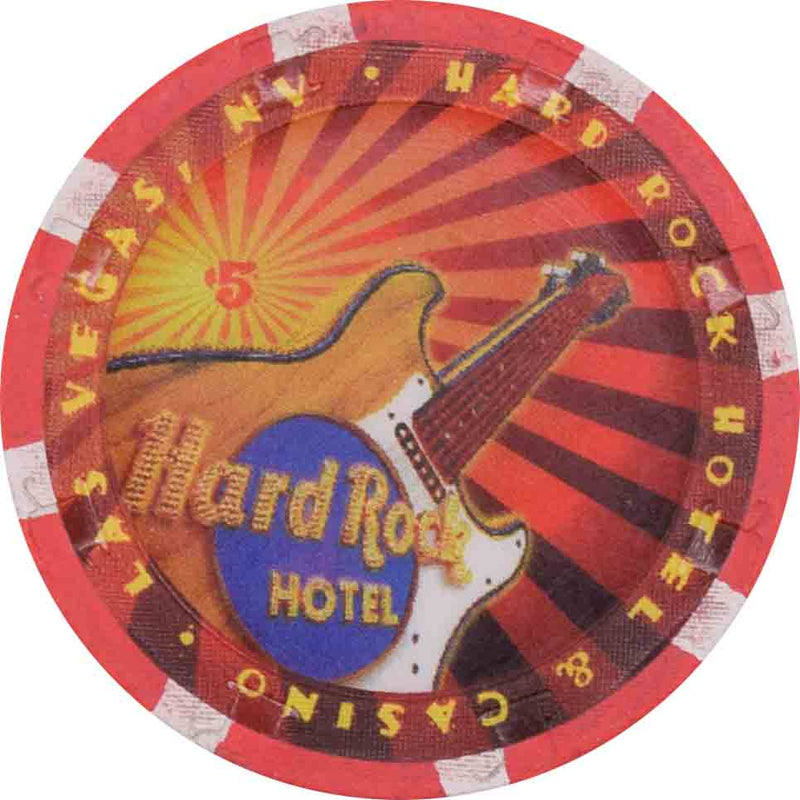 Hard Rock Casino Las Vegas Nevada $5 Cinco de Mayo Chip 2008