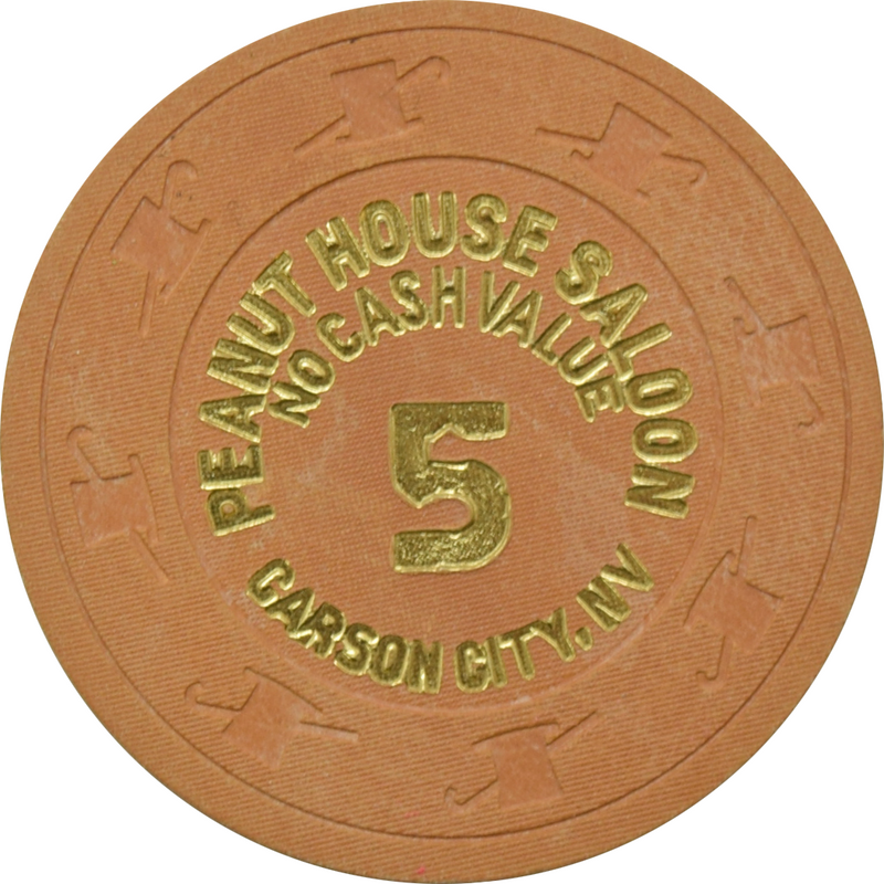 Artichoke Joe's Peanut House Saloon Casino Carson City Nevada 10 NCV Chip 1980