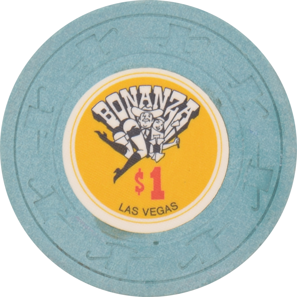 Bonanza Hotel Casino Las Vegas Nevada $1 Chip 1969