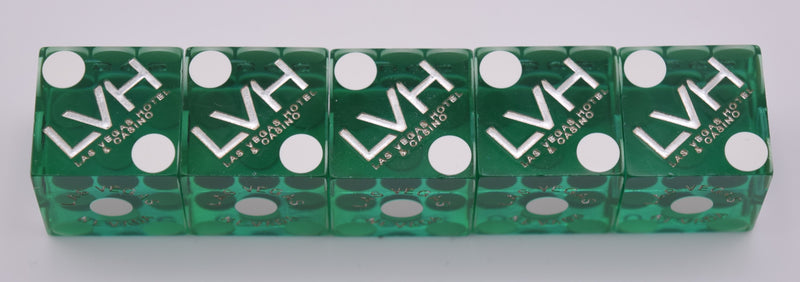 LVH Casino Las Vegas Nevada Stick of Dice Green