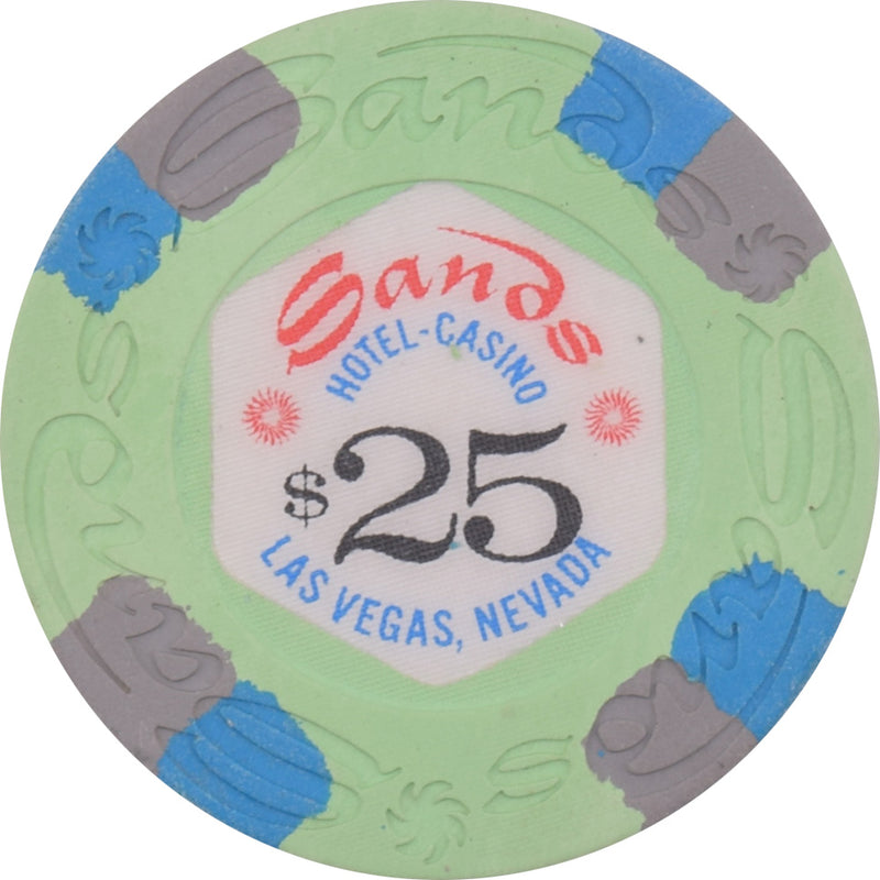 Sands Casino Las Vegas Nevada $25 Chip 1970s