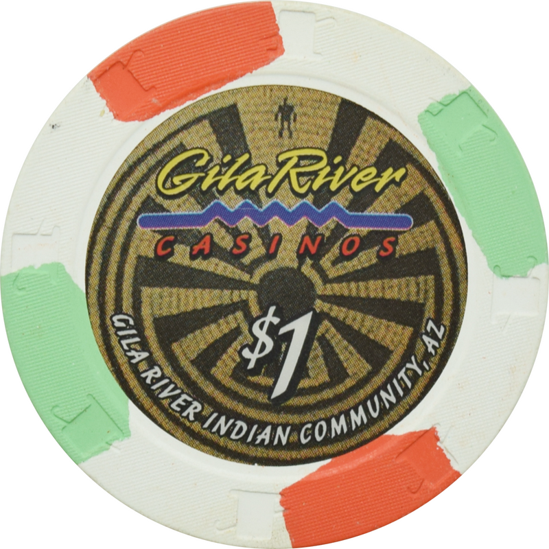 Gila River Casinos Arizona $1 Chip