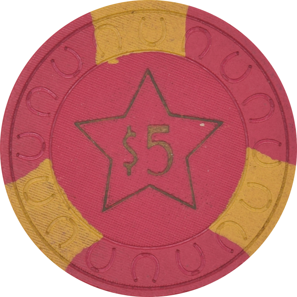 Star Broiler Casino Winnemucca Nevada $5 Chip 1960