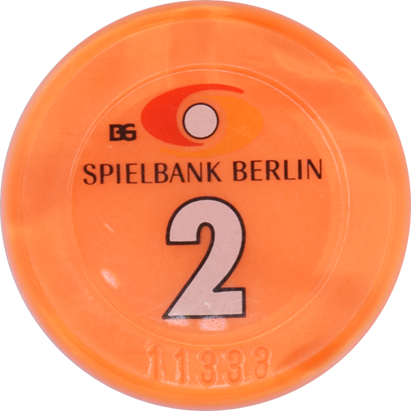 Spielbank Berlin Casino Berlin Germany 2 EUR 33mm Jeton