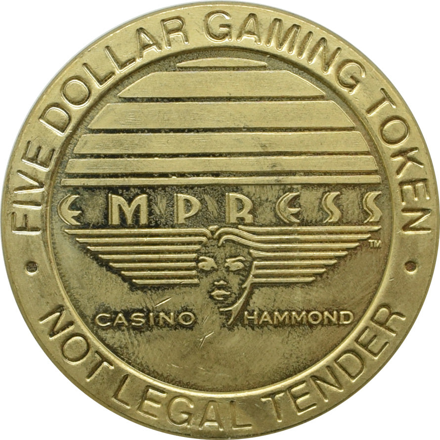 Empress Casino Hammond Indiana $5 Token