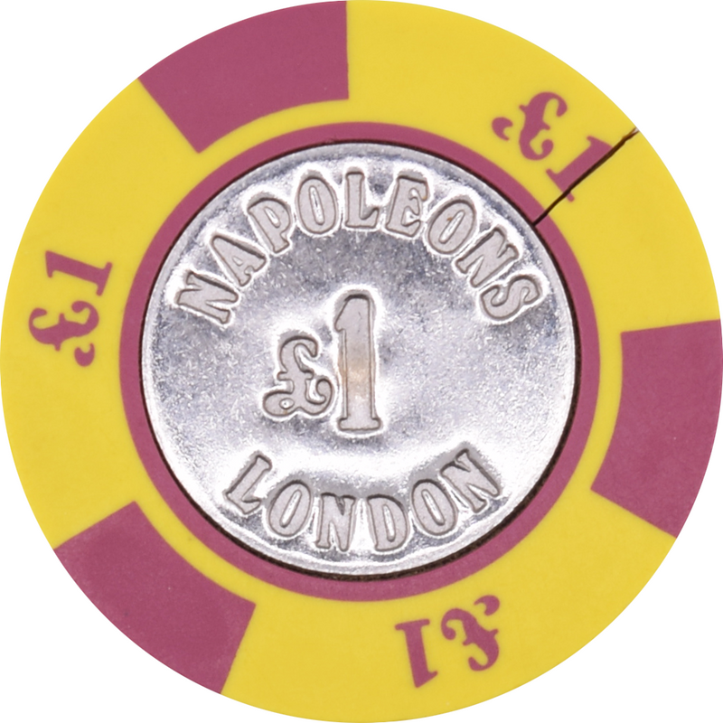 Napoleons Casino London United Kingdom UK £1 Chip