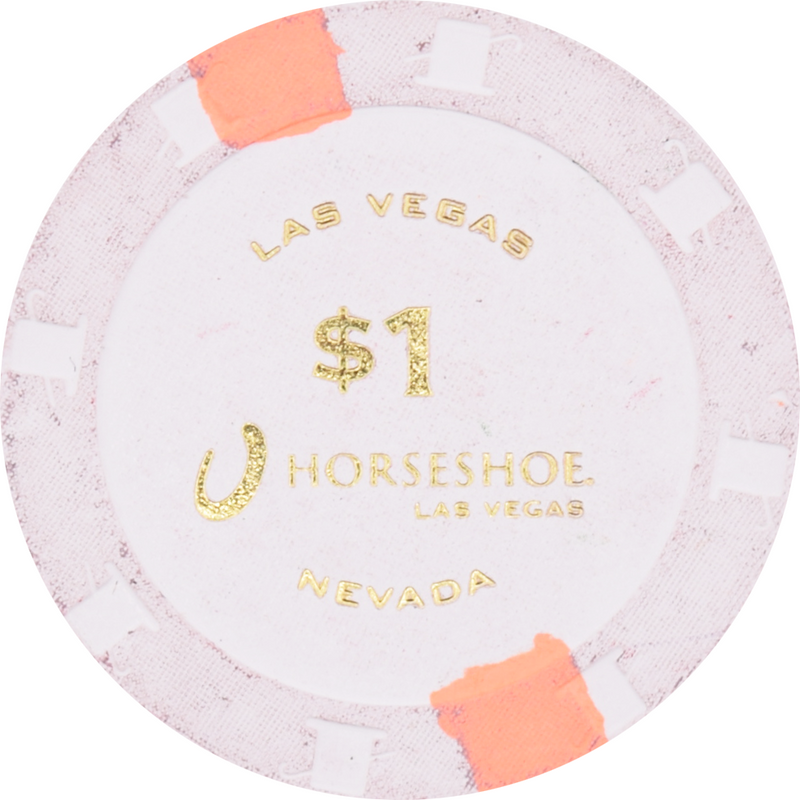 Horseshoe Casino Las Vegas Nevada $1 Hot Stamp Chip 2024