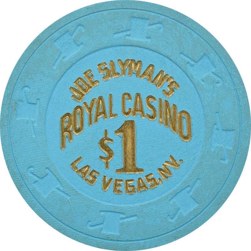 Royal Casino Las Vegas Nevada $1 Chip 1977