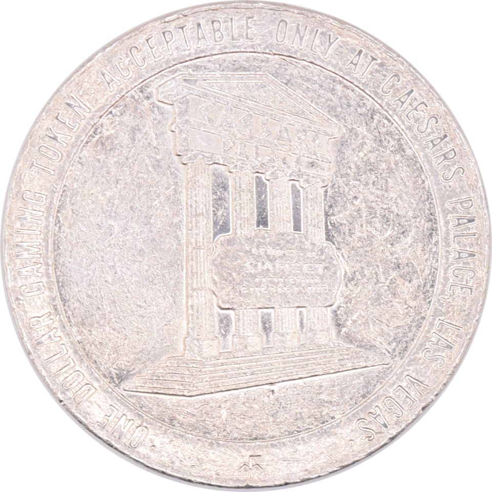 Caesars Palace Casino Las Vegas Nevada $1 Gaming Token 1979