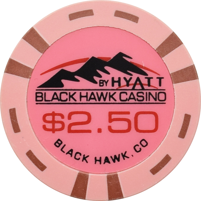 Black Hawk Casino by Hyatt Black Hawk Colorado $2.50 Chip