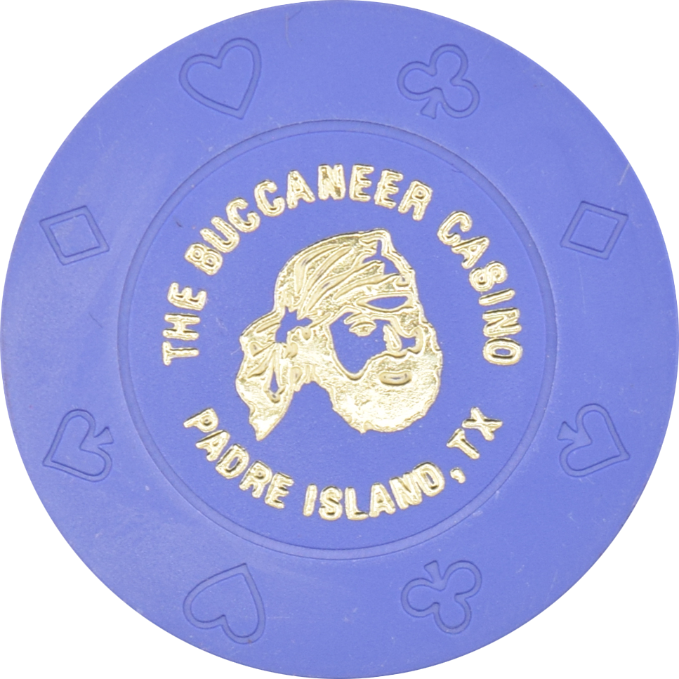 The Buccaneer Fantasy Casino Padre Island Texas $5 Chip