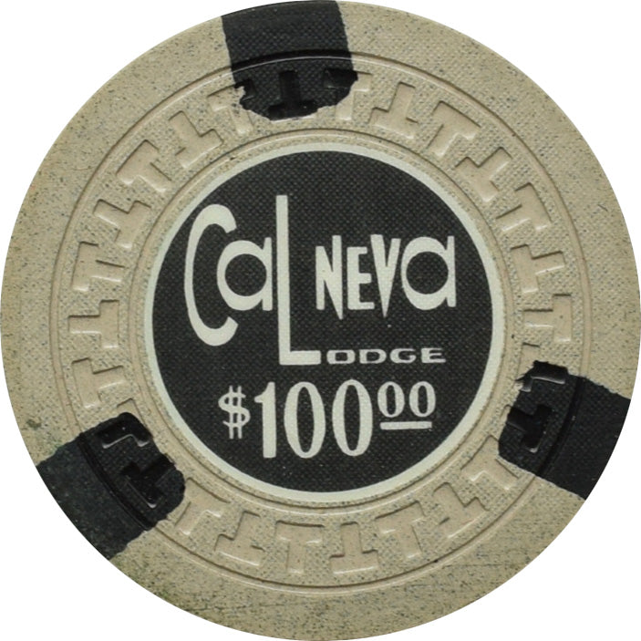 Cal-Neva Lodge Casino Lake Tahoe Nevada $100 Chip 1962