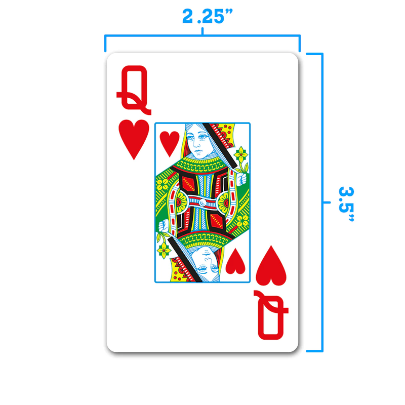 Copag WSOP 2023 Tournament Played 100% Plastic Playing Cards - Narrow Size (Bridge)