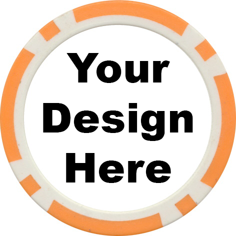 Casino Quality Laminated Inlay Custom Poker Chips