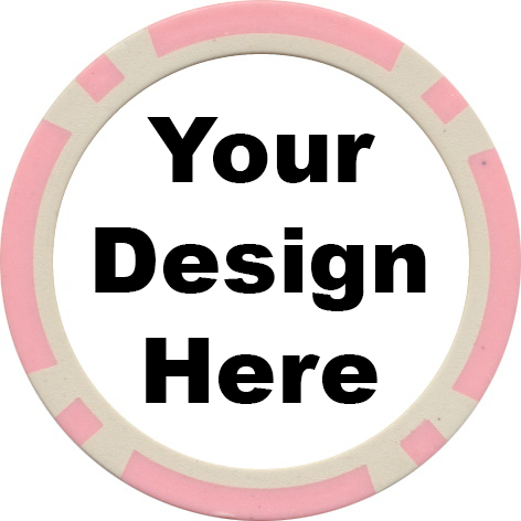 Casino Quality Laminated Inlay Custom Poker Chips