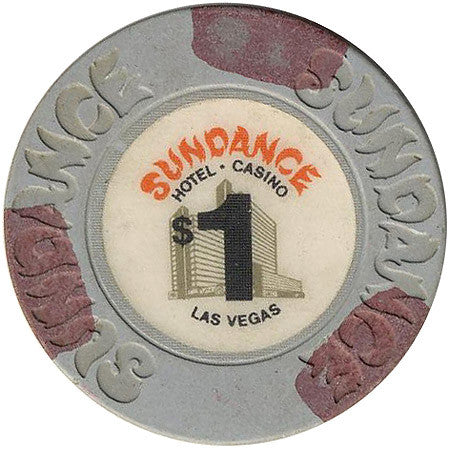 Sundance Casino Las Vegas Nevada $1 House Mold Chip 1983
