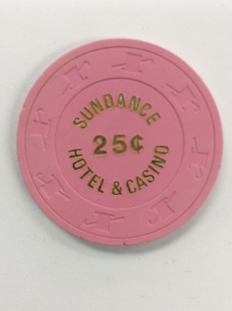 Sundance Casino 25 (pink) chip - Spinettis Gaming