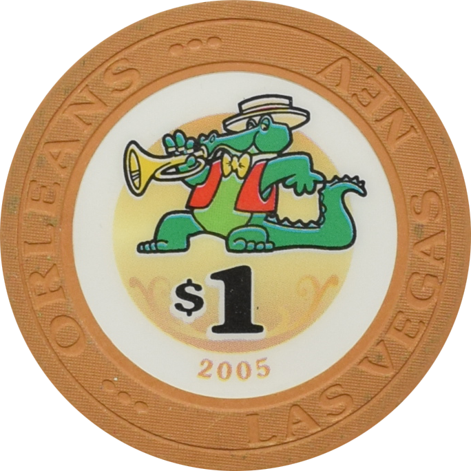 Orleans Casino Las Vegas Nevada $1 Chip 2005