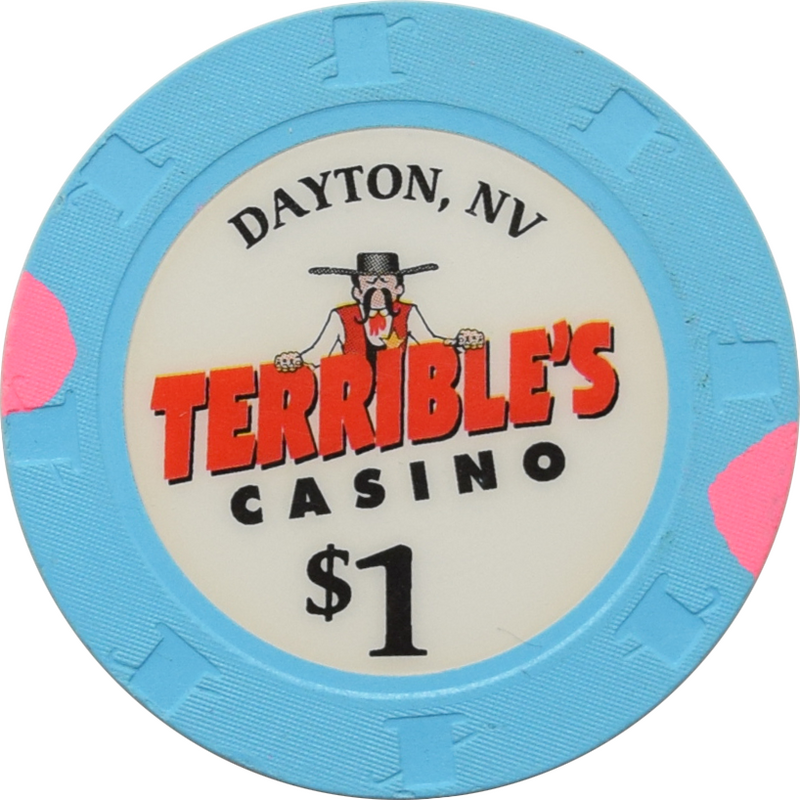 Terrible's Casino Dayton Nevada $1 Chip 2007